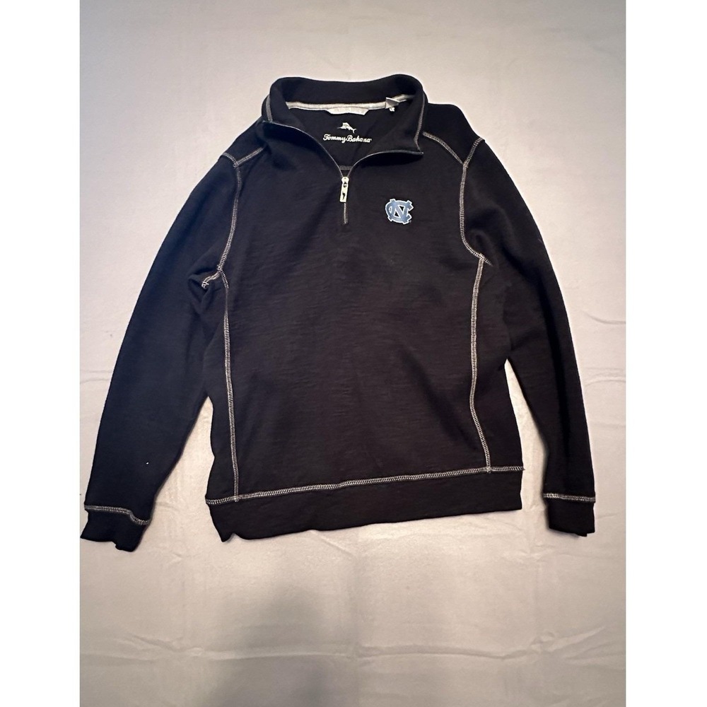 Men's Tommy Bahama Montego Beach UNC Tar Heels Sport Pullover 1/2 Zip Small